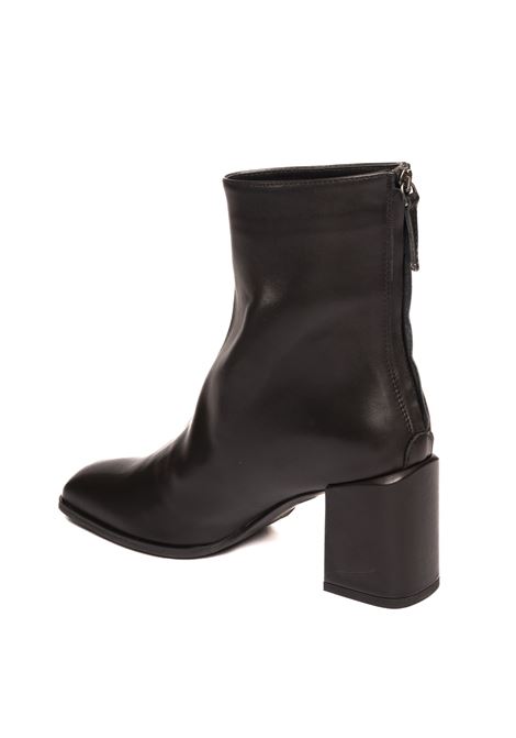 Black leather boot FRANCO RUSSO | 5531NAPPA-NERO